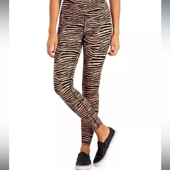 INC INTERNATIONAL CONCEPTS
Tiger-Print Compression Leggings - Picture 5 of 7